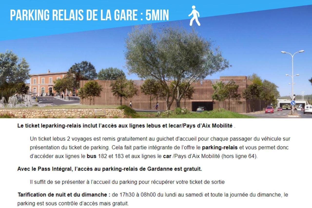 Garlaban - Linge De Qualite - Fibre - Confort - Coeur De Ville Gardanne Exterior photo